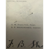 Rare 1900s VT & MA Railroad Stock Certificate Treasure
