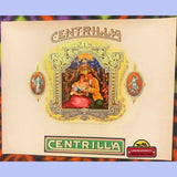 Rare Antique Centrilla Embossed Cigar Label From Tampa's Golden Age