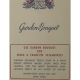 Discover Rare 1900s Garden Bouquet Soap Label from Manhattan