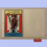 Rare Antique Vintage Warehouse Broom Label Wall Art