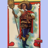 Rare Antique Vintage Warehouse Broom Label Wall Art