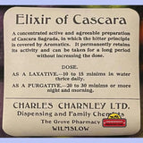 Rare Antique Cascara Label from Grove Pharmacy Collectible