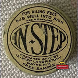 Rare Antique Vintage 1910s InStep Sample Tin from Wayne NY Lab