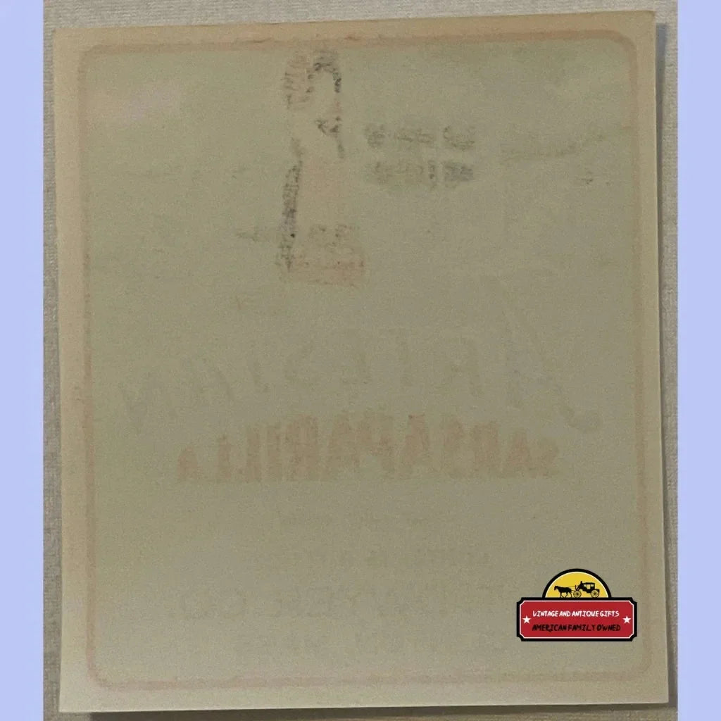 Rare 1930s M. T. Dwyer Antique Vintage Artesian Labels