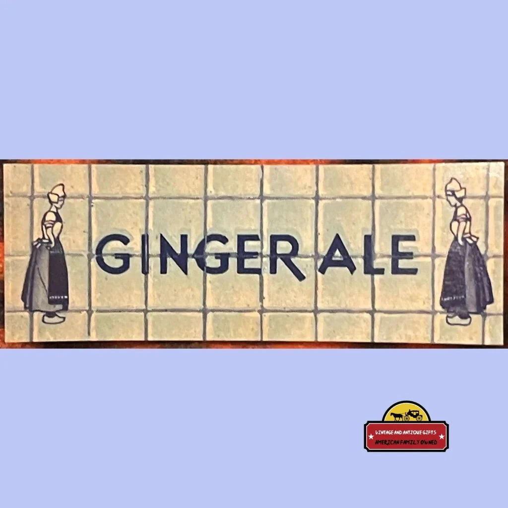 Discover Rare Antique Vintage Ginger Ale Labels and Soda Treasures
