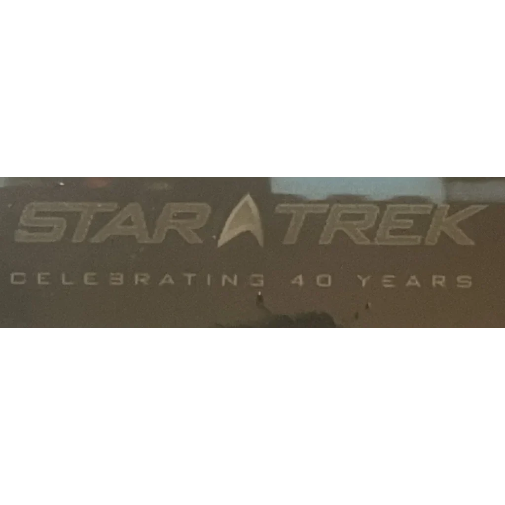 Rare Star Trek 40th Anniversary 3D Hologram Poster Mesmerizes Fans