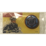 Rare Vintage 1950s LA Sheriff Tin Litho Special Police Badge