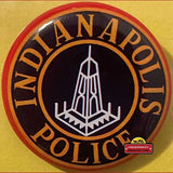 Rare 1950s Indianapolis Special Police Tin Litho Badge Uncovered