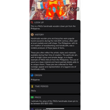 Vibrant 1960s Handmade Wood Clown Star Pin Brings Circus Magic