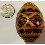 Vibrant Ukrainian Pysanka Egg Bursts with Traditional Charm