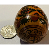 Vibrant Ukrainian Pysanka Egg Bursts with Traditional Charm