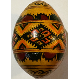 Vibrant Ukrainian Pysanka Egg Bursts with Traditional Charm
