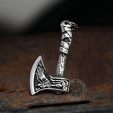 Viking Axe Stainless Steel Pendant