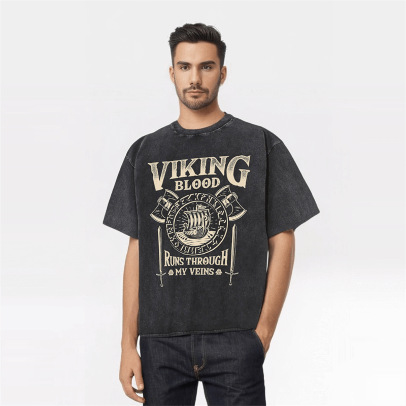 Viking Blood Runs Through My Veins T-shirt