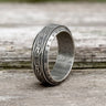 Viking Knot Runes Stainless Steel Spinner Ring