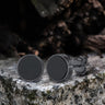 Viking Runes Stainless Steel Stud Earrings