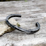 Viking Runes Twist Cuff Stainless Steel Bracelet
