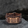 Viking Tree of Life Alloy Leather Bracelet