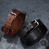 Viking Tree of Life Alloy Leather Bracelet