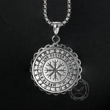 Viking Tree Of Life Stainless Steel Necklace