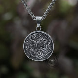 Viking Yggdrasil Tree of Life Stainless Steel Pendant