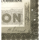 Rare American Bank Note Co. Stock Certificate from Roaring 20s