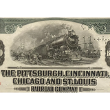 Rare 1944 Railroad Antique Vintage Bond Certificate Unearthed