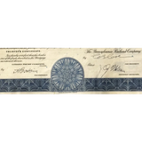 Rare 1945 Pennsylvania Railroad Pennsy Gold Bond Certificate