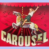 Rare 1950s Carousel Crate Label Captures Childhood Joy in San Jose