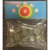 Vintage 1950s Cats Eye Marbles Unopened Pack of 10 Classic Beauties