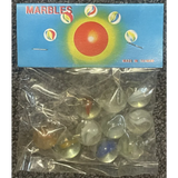 Vintage 1950s Cats Eye Marbles Unopened Pack of 10 Classic Beauties