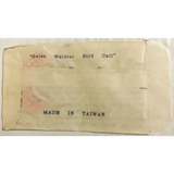 Vintage 1950s Swiss Warbler Bird Call Brings Nature's Melody Home