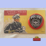 Rare Tin Litho Special Police Badge from Department of Defense