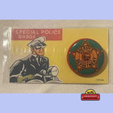 Rare 1950s Halifax County Special Police Tin Litho Badge