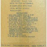 Vintage 1950s Ringling Bros Circus Decal Revives Golden Era Magic