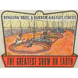 Vintage 1950s Ringling Bros Circus Decals Bring Nostalgia Home