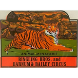 Vintage 1950s Ringling Bros Circus Decals Bring Nostalgia Home