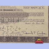 Rare United Air Lines Antique Stock Certificate Soars into View