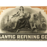 Rare 1960s Atlantic Refining Company Stock Certificate