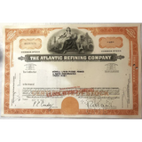 Rare 1960s Atlantic Refining Company Stock Certificate