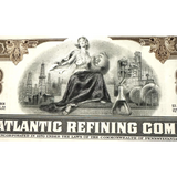 Rare 1960s Atlantic Refining Company Stock Certificate Unveiled