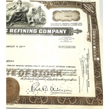 Rare 1960s Atlantic Refining Company Stock Certificate Unveiled