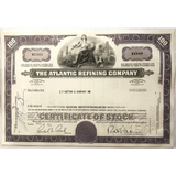 Rare 1960s Atlantic Refining Company Stock Certificate Unearthed