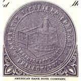 Rare Vintage 1960s Atlantic Richfield Stock Certificate Purple Gem