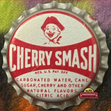 Rare Cherry Smash Antique Bottle Cap from 1960s Virginia