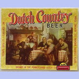 Rare 1960s Dutch Country Beer Label Captures Nostalgic Charm