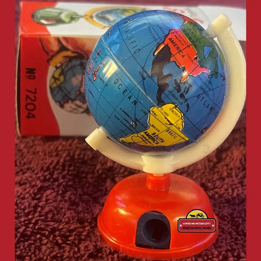 Unopened 1960s Globe Pencil Sharpener Reveals Nostalgic Treasure