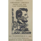 Rare Civil War Centennial Lincoln Envelope from 1961