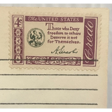 Rare Civil War Centennial Lincoln Envelope from 1961