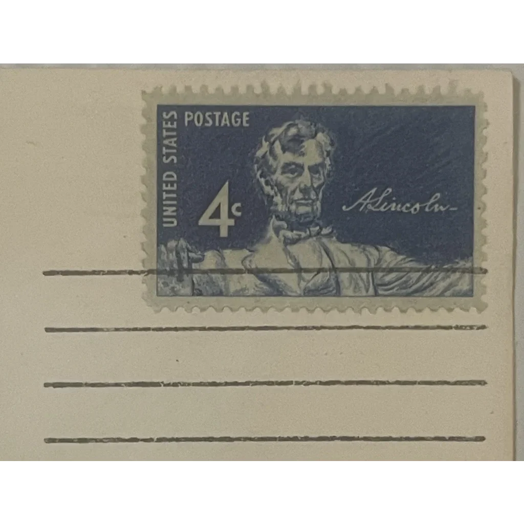 Rare Civil War Centennial Lincoln Envelope from 1961